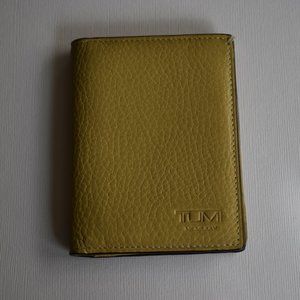 TUMI Leather Credit Case